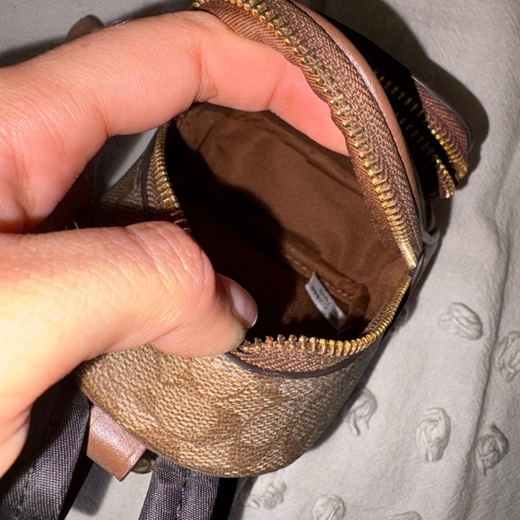 Coach Mini Backpack KeyChain - Picture 6 of 8